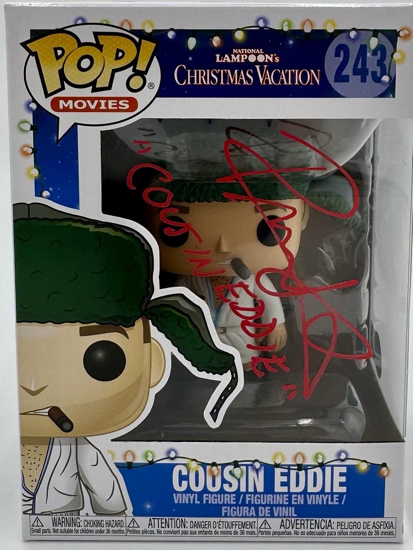 Randy Quaid National Lampoons Christmas Vacation Signed Funko Pop - Beckett COA